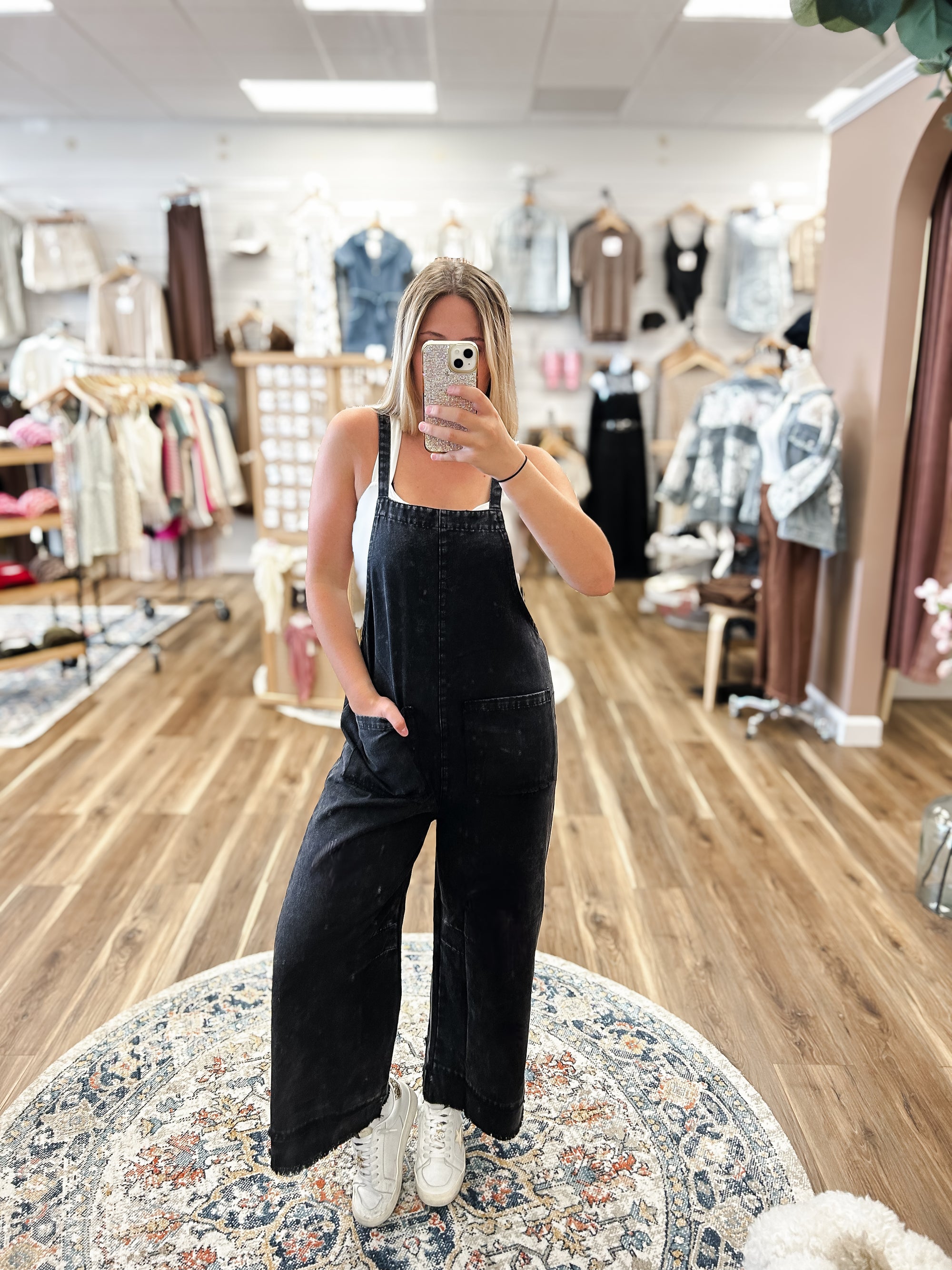 Aubrey Black Jumpsuit