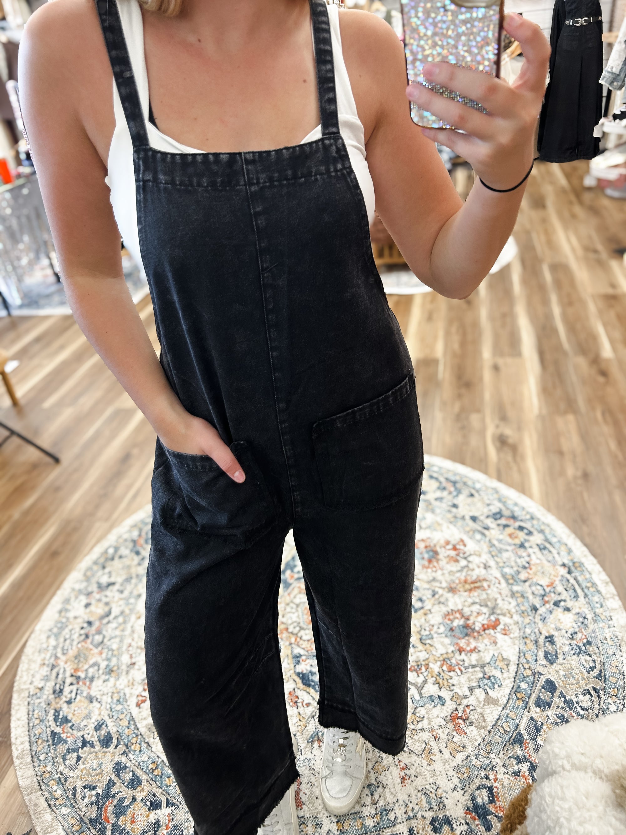 Aubrey Black Jumpsuit