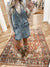 Rodeo Chic Denim Long Vest