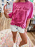 Long Live Cowboys Oversized Mineral Magenta Tee