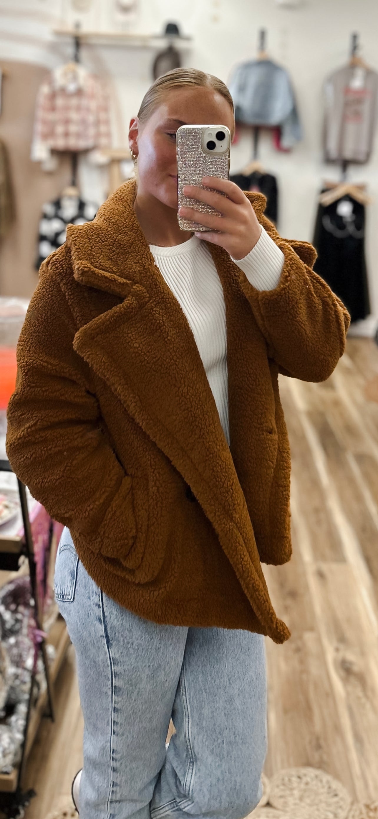 Briar Fur Oversized Coat