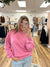 Pretty in Pink Pullover