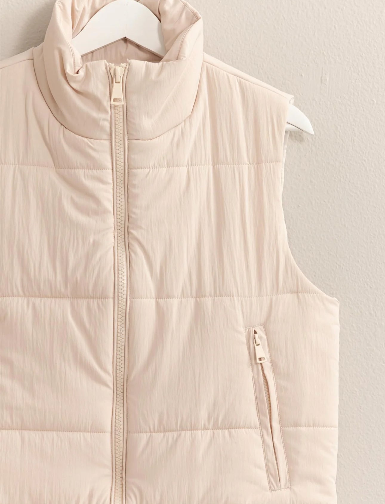 Maria Chestnut Puffer Vest